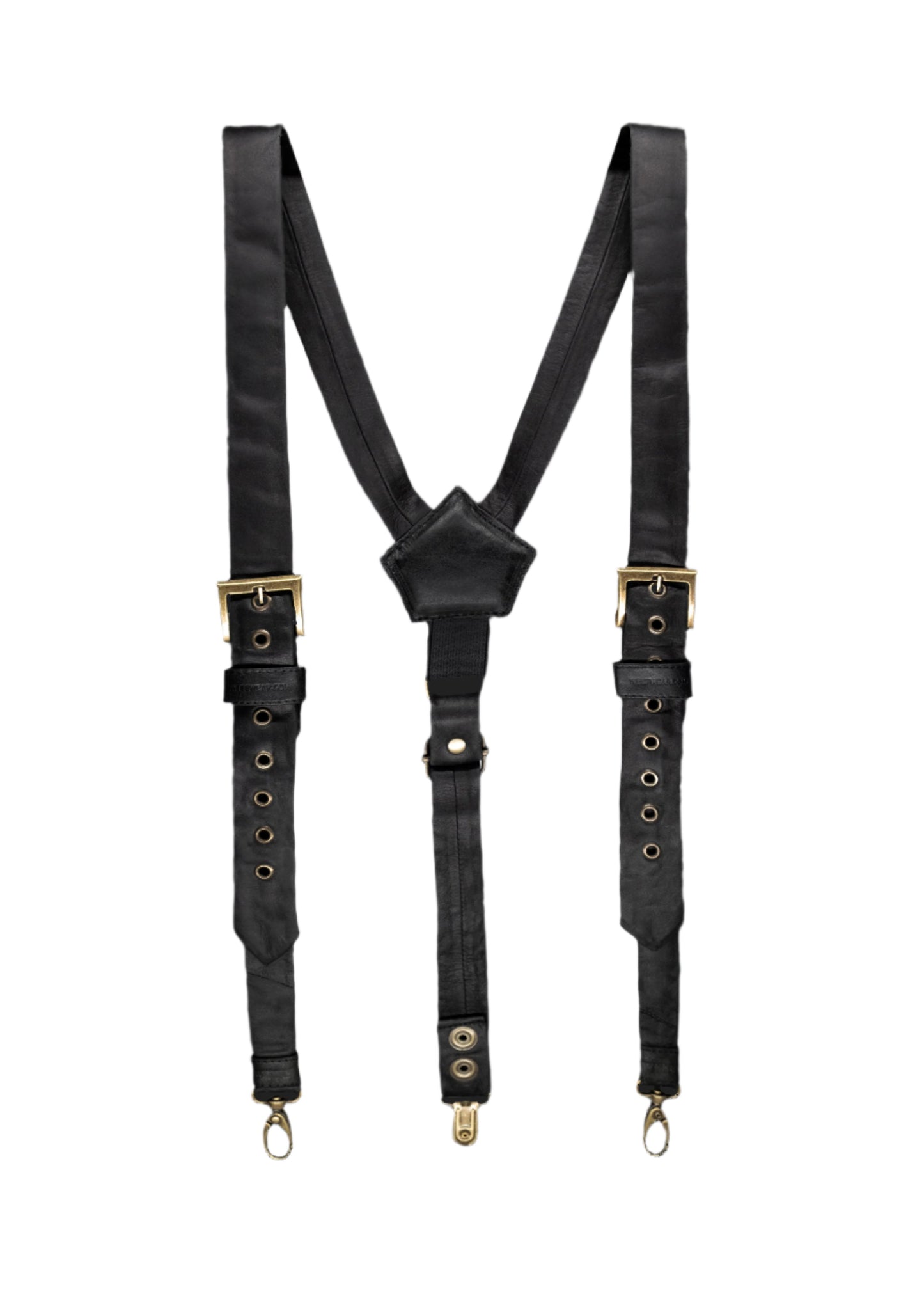 Charlie Brown Handmade Suspenders Leather