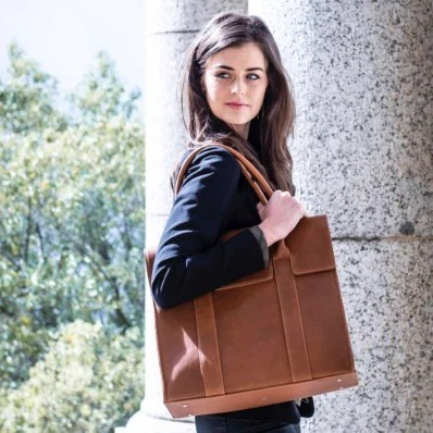 Handmade Office Leather Bag