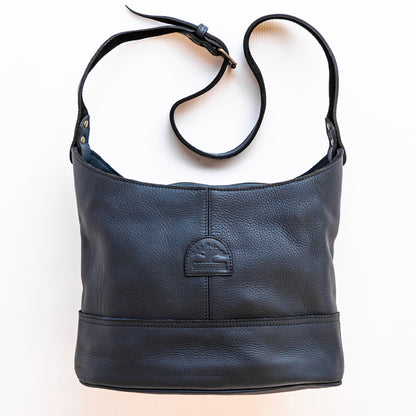 Handmade Leather Bucket Bag