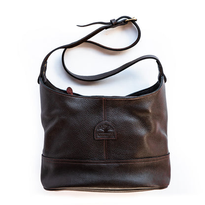 Handmade Leather Bucket Bag