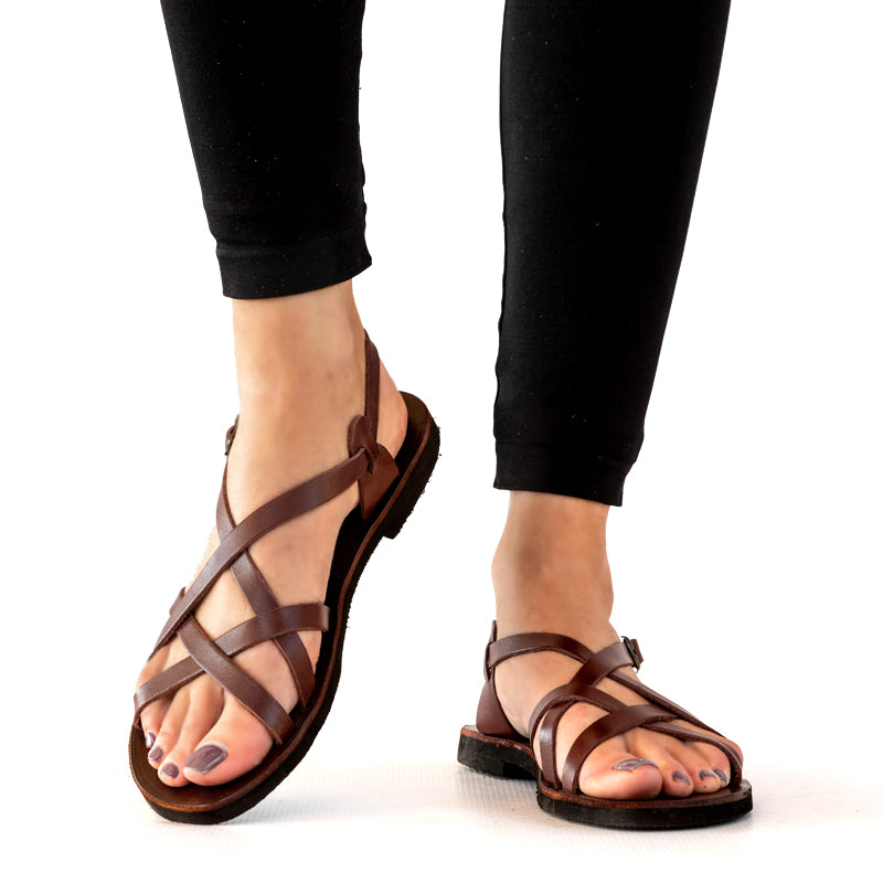 Sandy Leather Sandals