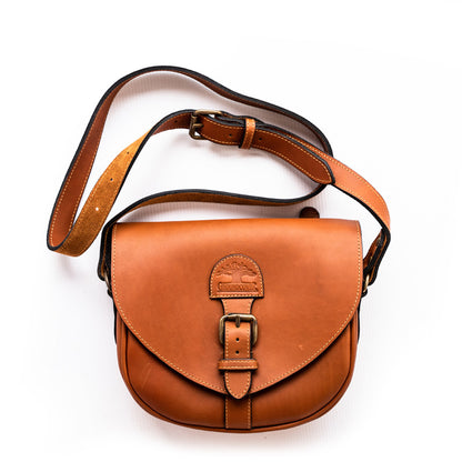 Classic Leather Saddle Bag Handmade